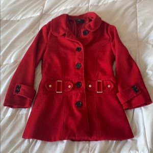 Red girls jacket